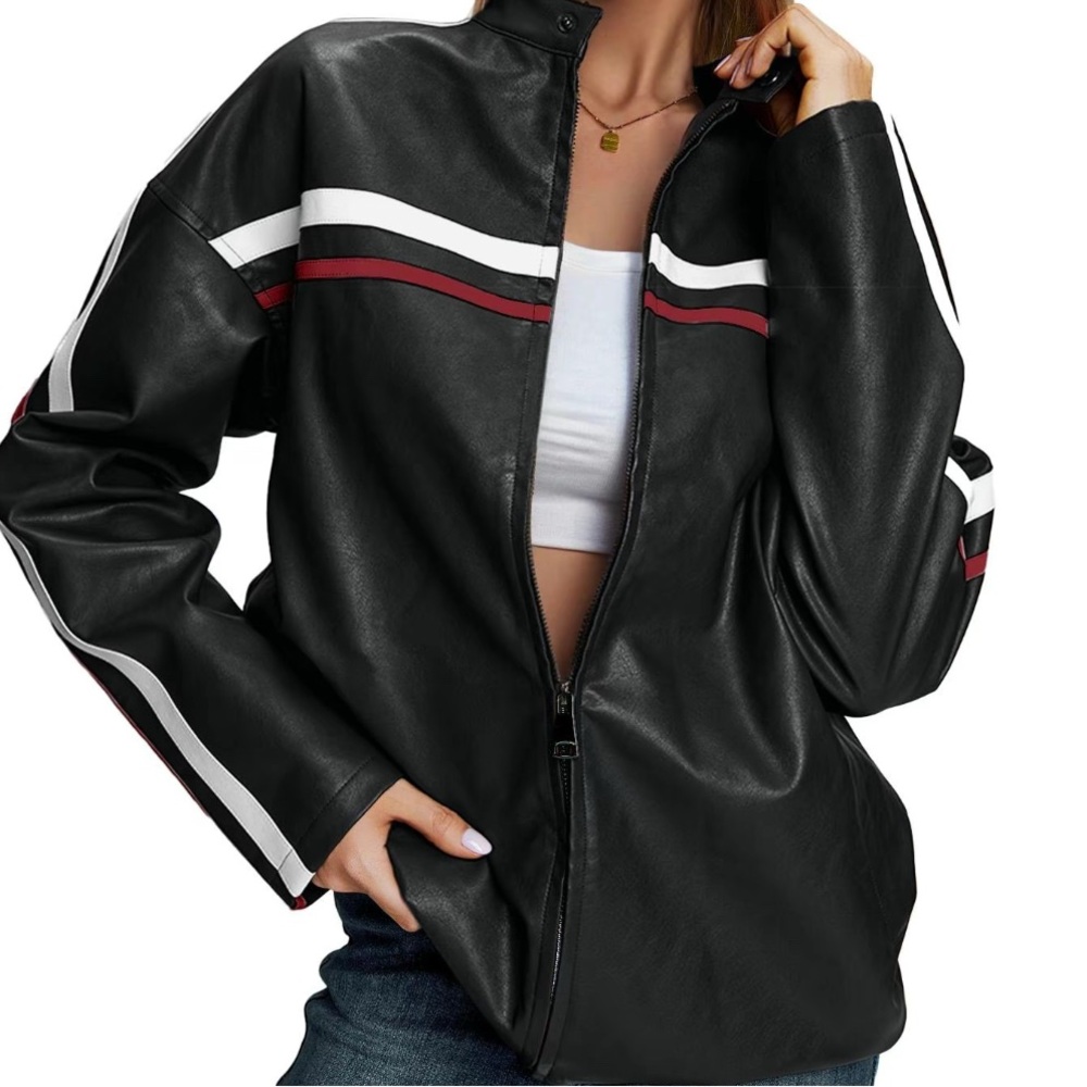 Black and White Women's Jacket